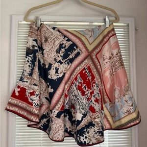 Maeve Strapless Swingy Scarf Top